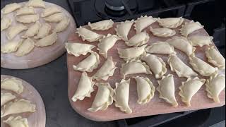 Colțunași cu brânză  Aluat din 3 ingrediente  Dumplings with cottage cheese [upl. by Atsirak]