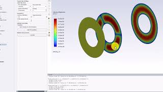 Numerical Results InletOutlet Contours amp Vectors  Microchannel Flow for Biofluid Applications [upl. by Rahsab]