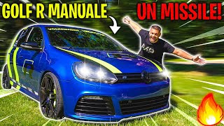 GOLF R ELABORATA CON CAMBIO MANUALE E SPAVENTOSA impressionante [upl. by O'Doneven72]