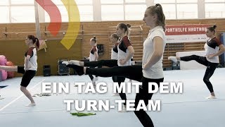 Die Turnreporterin Training mit dem TurnTeam Deutschland [upl. by Edvard]