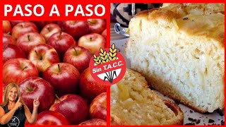 ✅ DELICIA SIN GLUTEN Budín de Manzanas y Yogur Natural [upl. by Etteuqram815]