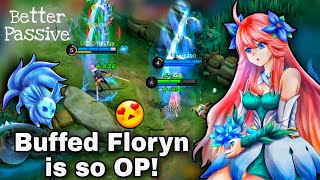 BUFFED FLORYN IS MORE OP NOW😍NEW FLORYN GAMEPLAY🌸 [upl. by Dogs48]