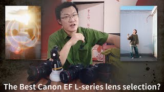 The Best Canon EF L series lens selection Essential Gear for Shoots My Go To Photography Setup [upl. by Eneleoj763]