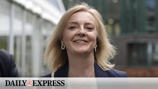 Liz Truss gets huge cheers at rally I CPC round up [upl. by Zetnahs]