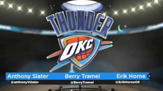 Thunder Buddies ThunderMavs Game 1 recap [upl. by Ettenoitna]