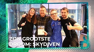 Je GROTE LIEFDE verrassen met indoor skydiven  Down met Johnny [upl. by Rebmik]