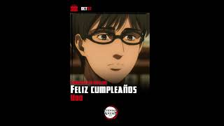 Cumpleaños Anime Hoy ¿Qué Personajes Nacieron el 07 de Octubre [upl. by Ttezil]