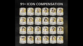 91 ICON Compensation TODAY  Project TOTY  POOR MAN RTG 73  FC 25 Ultimate Team [upl. by Anrahc]