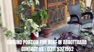 Ground Portion For Rent in Abbottabad  Kaghan Colony Abbottabad [upl. by Ettenajna]