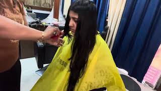 How to Long Layer Hair cut  Advanced Step hair cuttutorialeasy way  step by step cut [upl. by Genesa99]