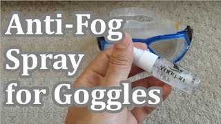 Yoogan Anti Fog Spray Martinimble [upl. by Yorel110]