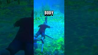 GTA 5 UNDERWATER SECRET MOVING DEADBODY😨 gta5 ndr shorts [upl. by Ardnahs307]