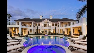 Spectacular Luxury Mansion in Palm Beach Gardens Florida USA [upl. by Idonna]