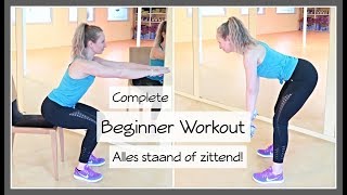 Beginner workout en voor Ouderen  Vetverbranding en kracht  OPTIMAVITA [upl. by Mohandis74]