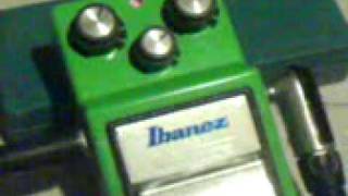 Ibanez TS9 Tube Screamer Sample Settings [upl. by Emarie]