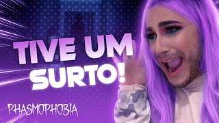 PHASMOPHOBIA ESSE JOGO ME FEZ CHORAR feat Lucroft amp Indaiass  Nicky Mitrava [upl. by Gwenora497]