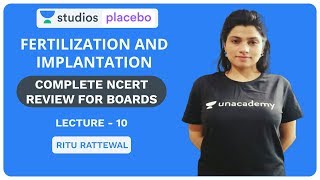 L10 Fertilization and Implantation  Complete NCERT Review for Boards  Premedical  NEETAIIMS [upl. by Elades461]