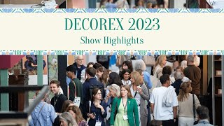 Decorex 2023 Highlights [upl. by Llenil]