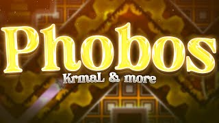 Phobos by KrmaL amp more Extreme Demon  Geometry Dash [upl. by Acinnad]