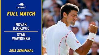 Novak Djokovic vs Stan Wawrinka Full Match  2013 US Open Semifinal [upl. by Phiona]