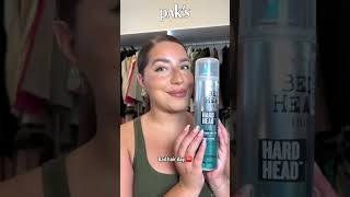 Tigi Bed Head Hard Head Extreme Hold 5 Hairspray  Pak Cosmetics Center  hairspray viralreels [upl. by Herr]