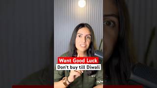 Stop Buying For Good Fortune till Diwali‼️astrology hindufestival diwalispecial manifestation [upl. by Schwenk]