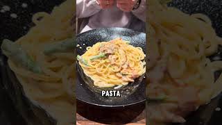 The steamiest pasta Ive ever seen shorts japan pasta [upl. by Catton]