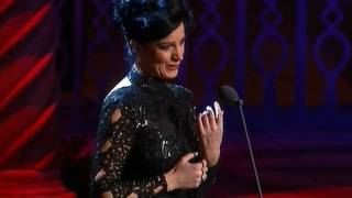 Angela Gheorghiu  Un Bel Di Vedremo Live Performance Classical BRIT Awards 2010 [upl. by Hubie]