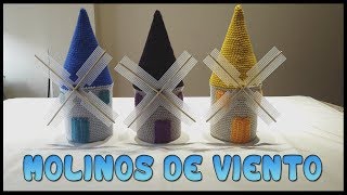 Molinos de viento a crochet [upl. by Ahsemak]