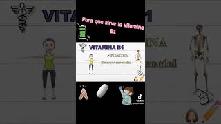 para que sirve la vitaminab1 con la doctora león información medica [upl. by Ytsur374]