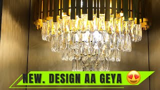 New Design Aa Geya Fanoos ka😍😍 How to A Assemble Chandelier Lights  New Design Chandelier Lights [upl. by Bridges702]