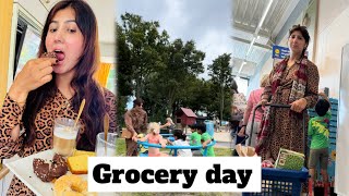 Weekly grocery shopping 🛍️ 🛒  itna Zada bill ban gia😳itni Zada shopping kar li asiaaslamVlog [upl. by Droffats584]