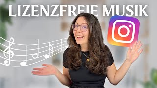 🎵 Hier findest du lizenzfreie Musik für Instagram Reels  Songs mit kommerzieller Nutzung [upl. by Young]