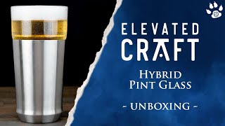 ELEVATED CRAFT Hybrid Pint Glass  UNBOXING  Band of Badgers [upl. by Oliric829]