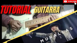 TUTORIAL  MURALLAS  GATEWAY WORSHIP  Solo Guitar Último Tutorial del Año🎸🔥 [upl. by Ranip]