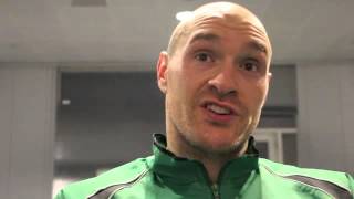 TYSON FURY BEATS DERECK CHISORA FOR SECOND TIME AFTER 10th ROUND RETIREMENT  POST FIGHT INTERVIEW [upl. by Aidahs]