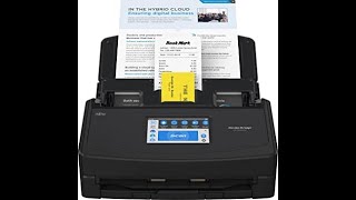 Review Fujitsu ScanSnap iX1600 Versatile Cloud Enabled Document Scanner for Mac or PC 2021 [upl. by Ardnauq915]