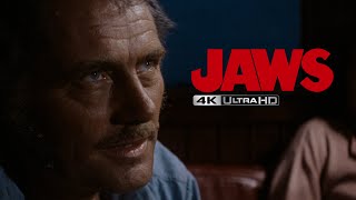 Jaws  USS Indianapolis Speech 4K HDR  HighDef Digest [upl. by Adiehsar228]