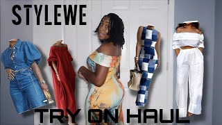 STYLEWE TRY ON HAUL  Affordable fashion ✨ [upl. by Drexler477]