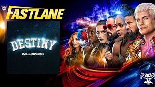 WWE Fastlane 2023 Custom Theme Song quotDestinyquot [upl. by Grayce165]