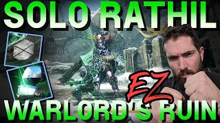 EZ Solo RATHIL With STRAND Titan No Artifact Mods Low Light No Navigator No Swaps  Destiny 2 [upl. by Eahsel]