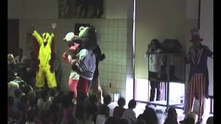 TriCity ValleyCats AntiBullying Mascot Skit [upl. by Ellan]