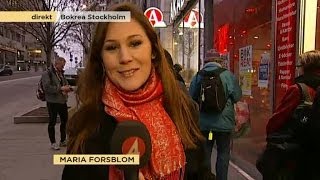 Direkt från 2014 års bokrea  Nyhetsmorgon TV4 [upl. by Nazario711]