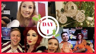 MEET THE CAST OF CINDERELLA  VLOGMAS DAY 1  Georgie Ashford [upl. by Nitfa]