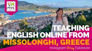 Day in the Life Teaching English Online from Missolonghi Greece with Megan Lethbridge Tsifopanopoul [upl. by Dagney937]