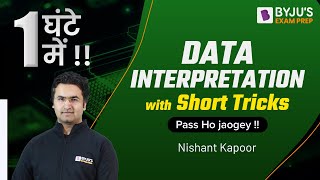 NTA UGC NET Maths and Reasoning 2022  Data Interpretation with Short Tricks in 1 Hour  Nishant Sir [upl. by Larue]