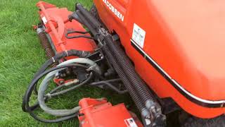 Jacobsen TriKing 1900D Riding Reel Mower  For Sale  Online Auction  Repocastcom [upl. by Jocelin]