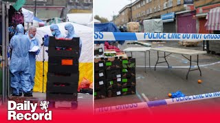 South London stabbing rampage leaves one man dead and two further people in hospital [upl. by Wat670]