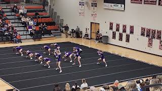 Civic Memorial Highschool Bethalto Eagles Waterloo IL Highschool Cheerleading Competition 2024 [upl. by Chao]