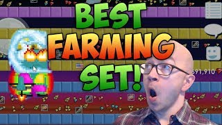 Growtopia Best Farming Set for Harvesting and Breaking [upl. by Flessel]